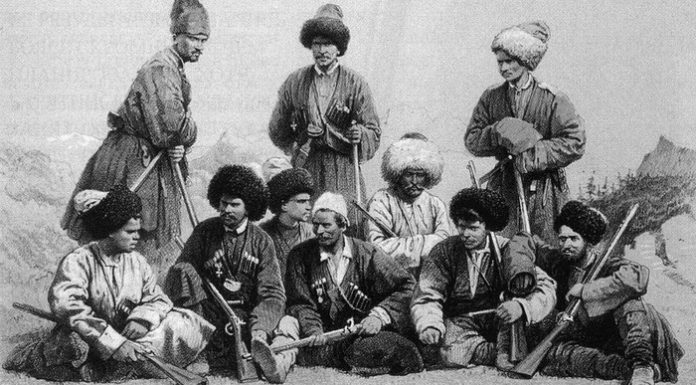 As the Cossacks-immigrants fought for the Turks in the Crimean war As the Cossacks-immigrants fought for the Turks in the Crimean war