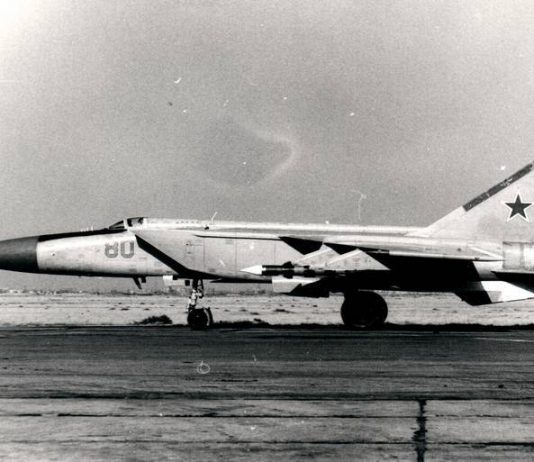 As the fastest aircraft of the Soviet Union prevented a nuclear war in 1973