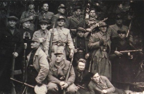 As the inhabitants of the Baltic States fought against the Soviets