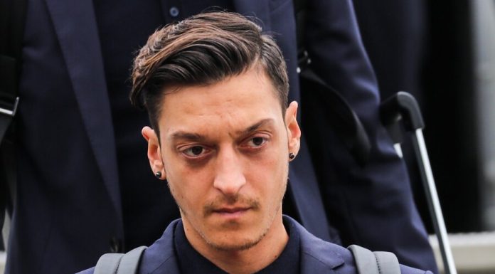 Footballer Mesut Ozil became the father