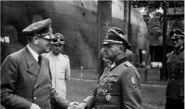 In any secret bunkers were hiding Hitler during the war In any secret bunkers were hiding Hitler during the war