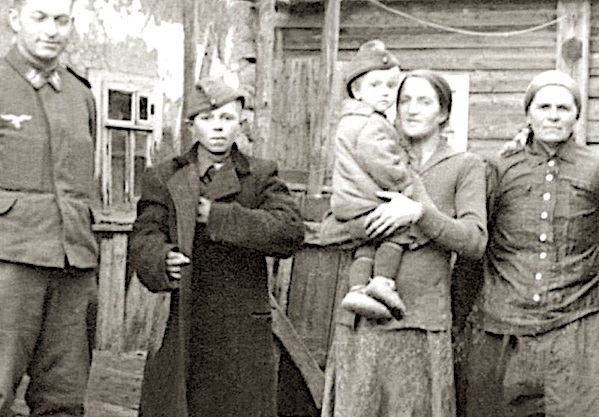 In the USSR there were children born from German occupation
