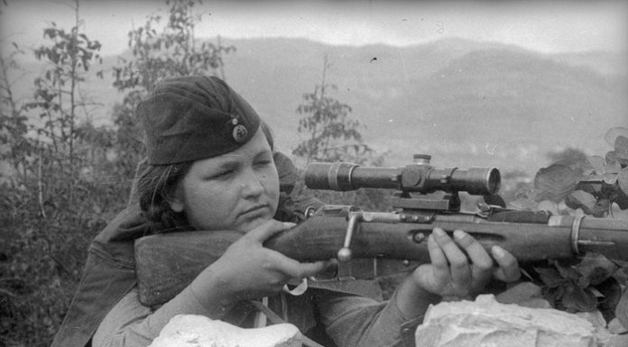 In which soldiers of the Wehrmacht did not shoot Soviet snipers