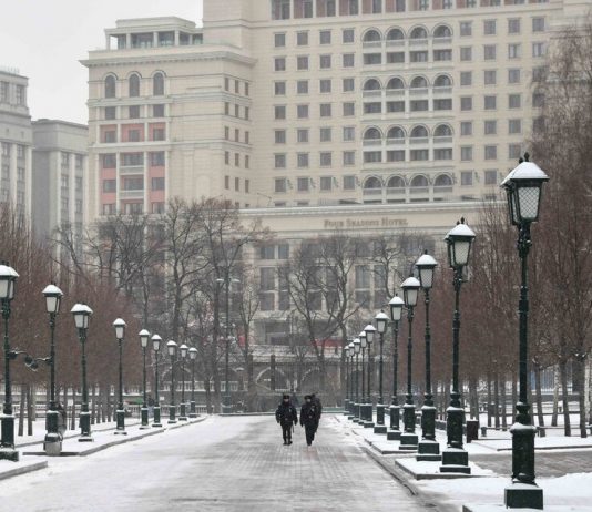 More than 10 inches of snow may fall in Moscow to the environment More than 10 inches of snow may fall in Moscow to the environment