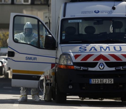 More than 3 thousand people died in France from complications caused by a coronavirus