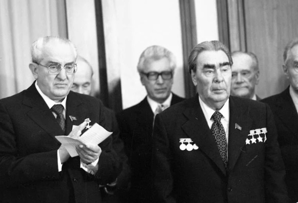 Prepared whether Andropov plot against Brezhnev