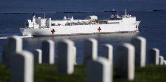 Quarantine will not help new York sent a naval hospital ship