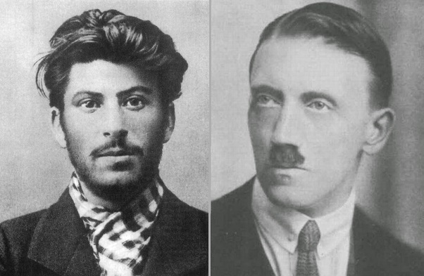 Stalin lived in Vienna next to Hitler