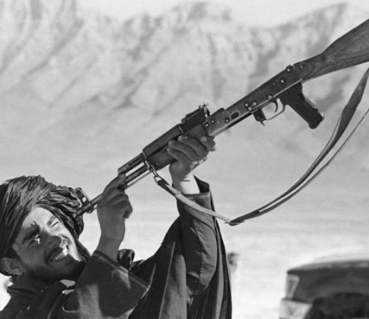 The Kalashnikov and other Soviet weapons, which "stole"