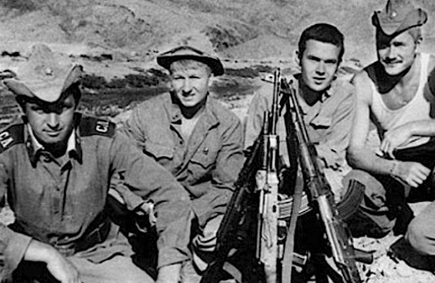 The main Soviet Afghan war heroes