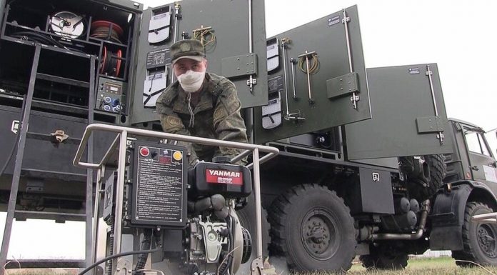 The military of the Russian Federation disinfected second hospital in Italy