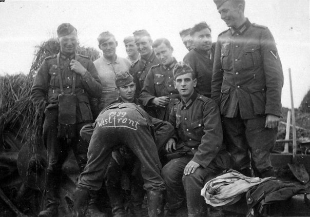 What are the habits of the soldiers of the Wehrmacht surprised the red Army soldiers