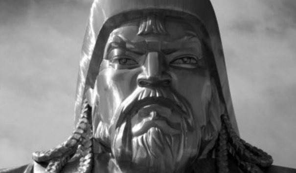What names in Russia are the descendants of Genghis Khan