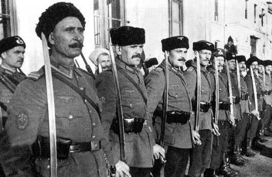 What state allowed Hitler to create the Cossacks