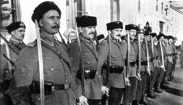 What state allowed Hitler to create the Cossacks