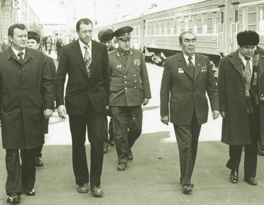 Why Brezhnev was guarded by submarine