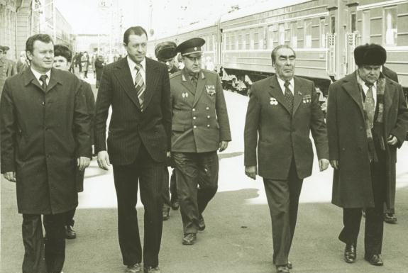 Why Brezhnev was guarded by submarine
