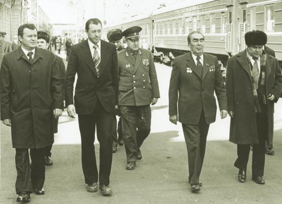 Why Brezhnev was guarded by submarine