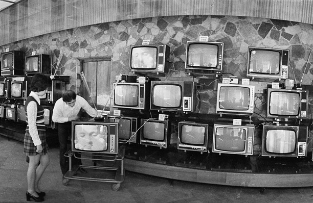 Why was it dangerous to watch Soviet TV sets