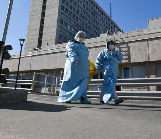 A day in Russia 1154 confirmed case of coronavirus infection