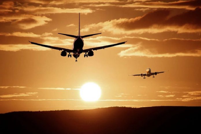 China has limited international air transportation 134 flights per week