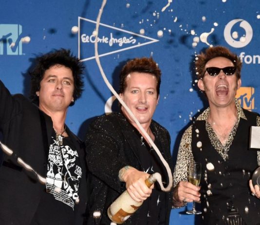 Green Day: The boys really celebrate