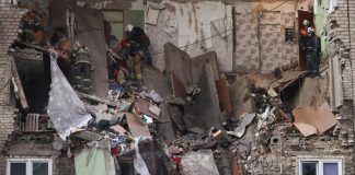 Emergency workers completed the rescue work at the blast site in Orekhovo-Zuevo