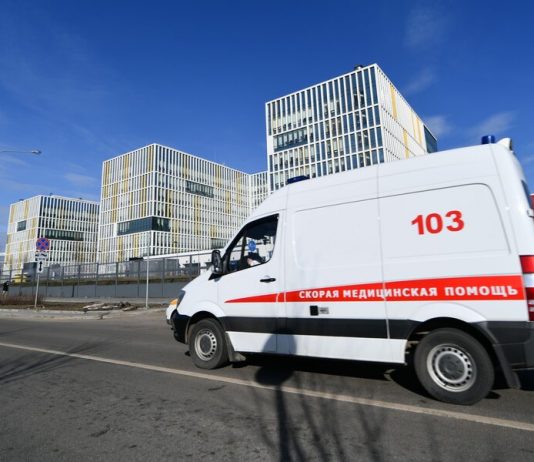 In the hospital in Kommunarka for the day, there were 62 people In the hospital in Kommunarka for the day, there were 62 people