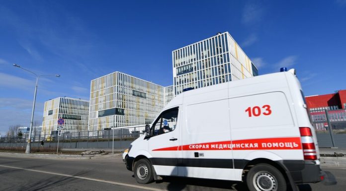 In the hospital in Kommunarka for the day, there were 62 people In the hospital in Kommunarka for the day, there were 62 people