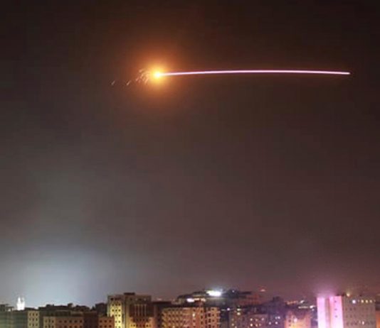 Media reported another attack by the Israeli air force on Syria