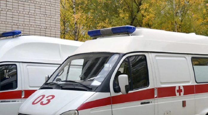 One person was hospitalized after the shooting, arranged by unknown in the New Moscow