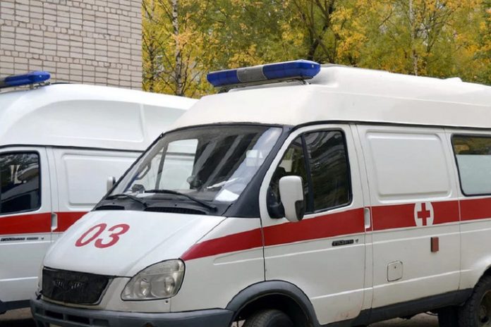 One person was hospitalized after the shooting, arranged by unknown in the New Moscow