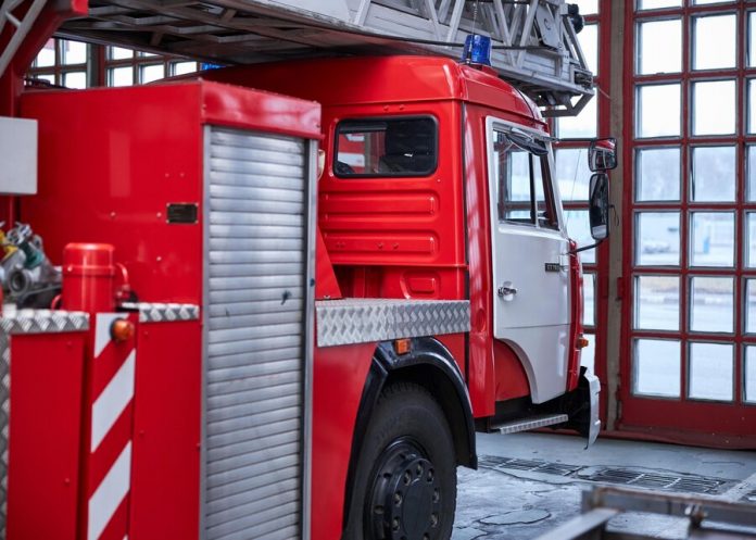 One person was injured in a fire at suburban house in Naro-Fominsk