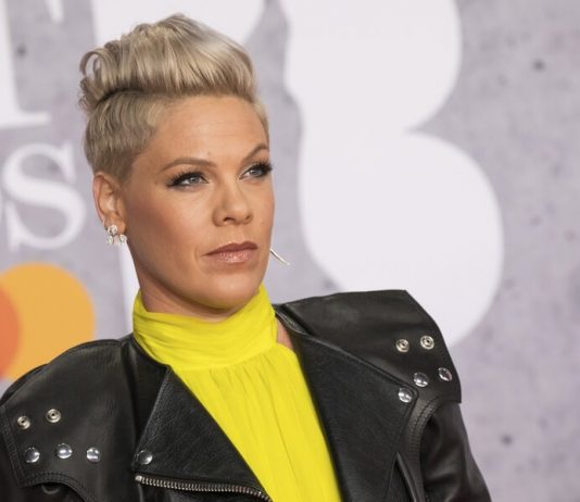 Pink told me that she had been infected with the coronavirus