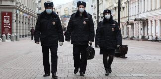 Police in Moscow amounted to 145 protocols in respect of the defaulting savisalo people