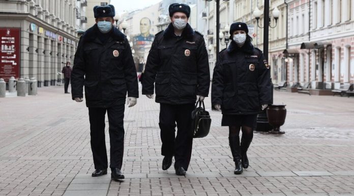 Police in Moscow amounted to 145 protocols in respect of the defaulting savisalo people