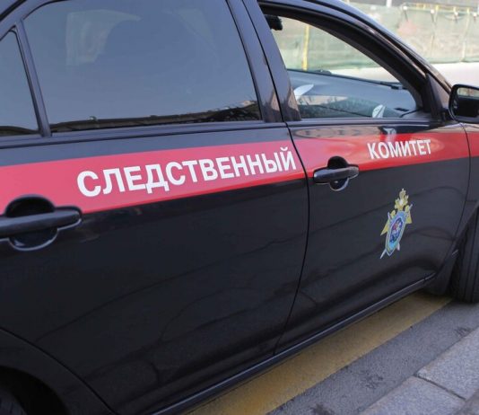 SK checks after leaving the parents of the baby at the entrance of the house in Shcherbinka
