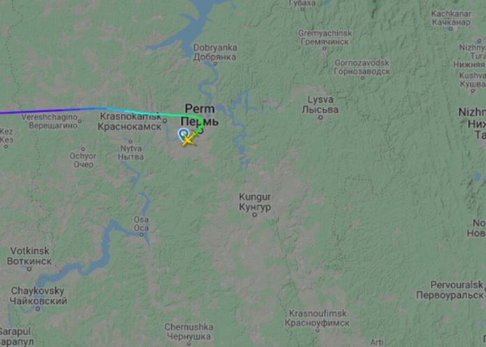 Submitted alarm the plane from Moscow villages in Perm