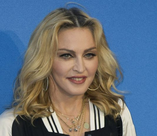 Heavily in love: Madonna makes a declaration of love to her boyfriend