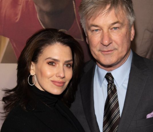 Lingerie selfie: Hilaria Baldwin shows her baby bump