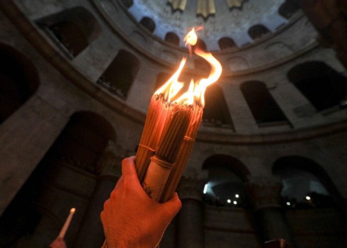 The ceremony of the Holy fire will take place on April 18 in Jerusalem