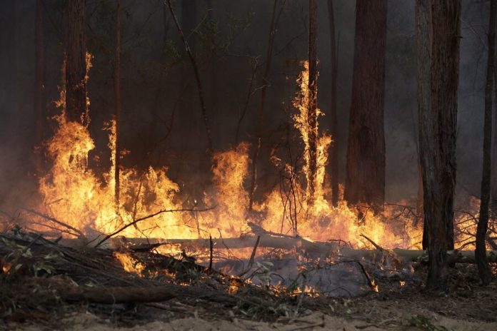 The jump in radiation occurred after the fire at Chernobyl