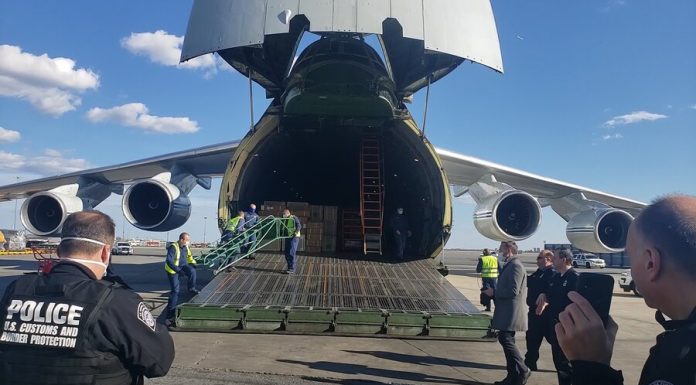 The Kremlin said that Russia sent US humanitarian assistance