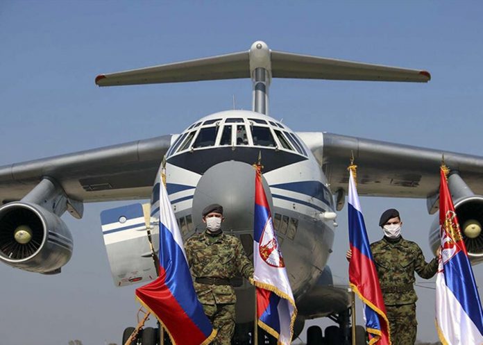 The last three aircraft of Russian air force flew to Serbia
