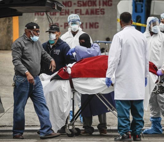 The number of victims of coronavirus in the United States has exceeded that of China