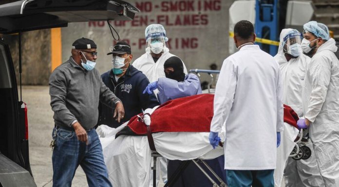 The number of victims of coronavirus in the United States has exceeded that of China The number of victims of coronavirus in the United States has exceeded that of China