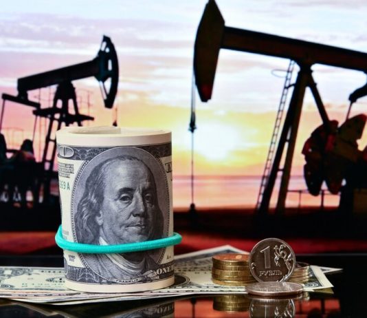 The price of Brent crude oil exceeded $ 34