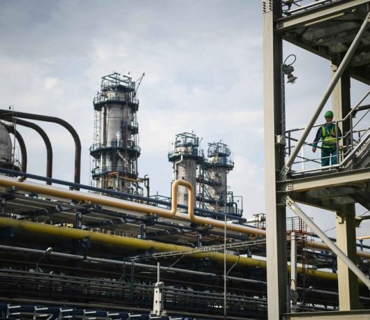 The price of crude oil went into negative values The price of crude oil went into negative values