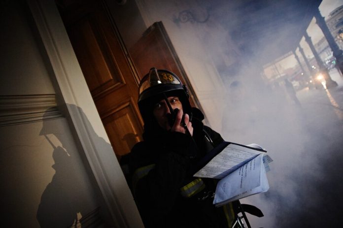 Three people died in a fire in a residential building in Krasnoyarsk region