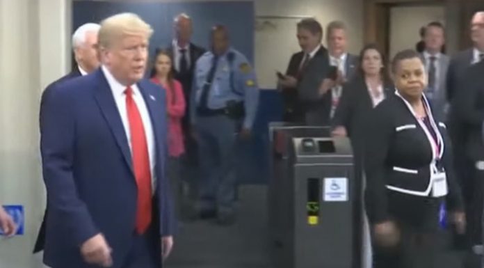 Trump again warned Iran